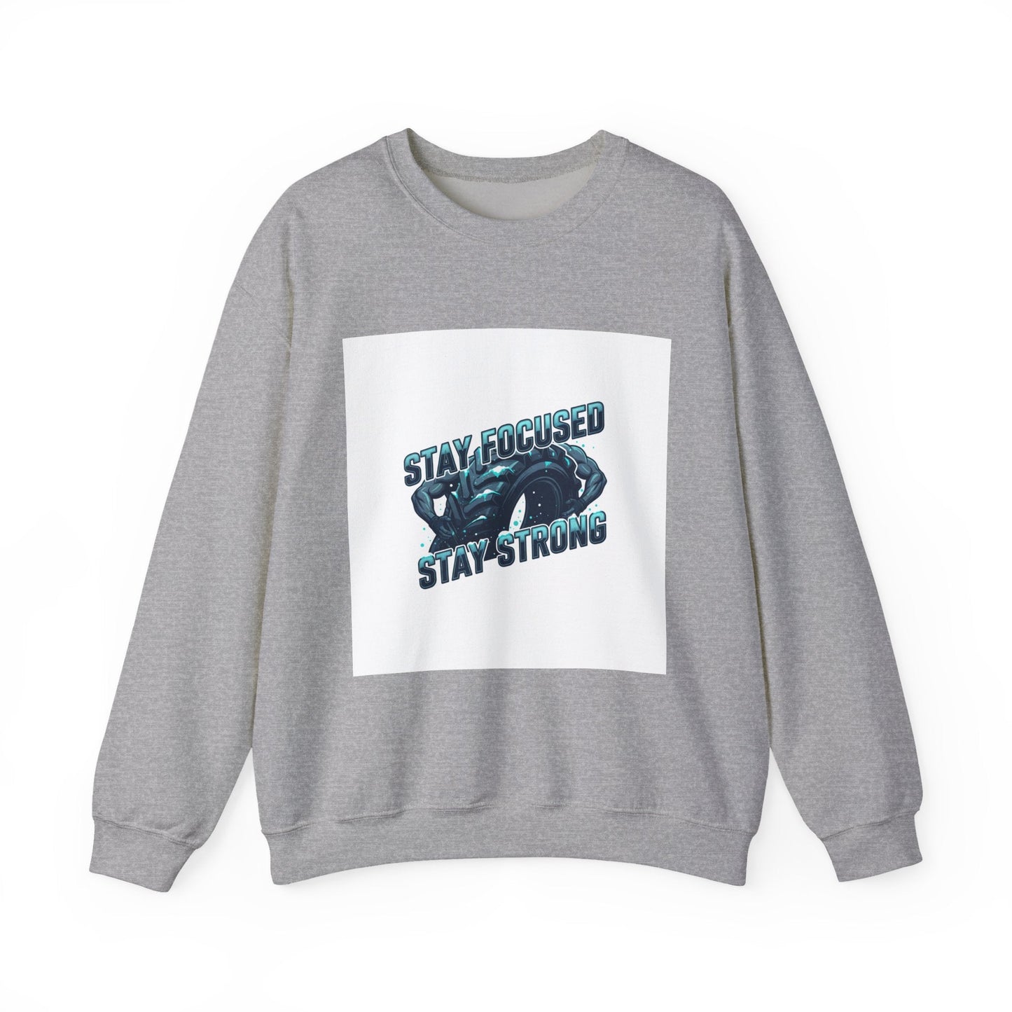 Stay Focused Stay Strong Sweatshirt | winter workout shirt, gym motivation