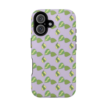 Hoya Kerrii Pattern Phone Case – Dual Layer Protective Cover