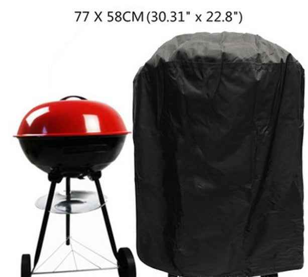 Round grill cover