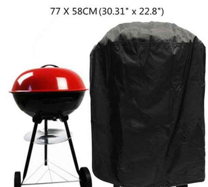Round grill cover