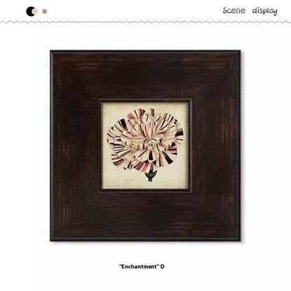 Silent Style Middle-ancient Art Decorative Painting Living Room Wall Painting Restaurant Wallpaper Bedroom Bedside Painting