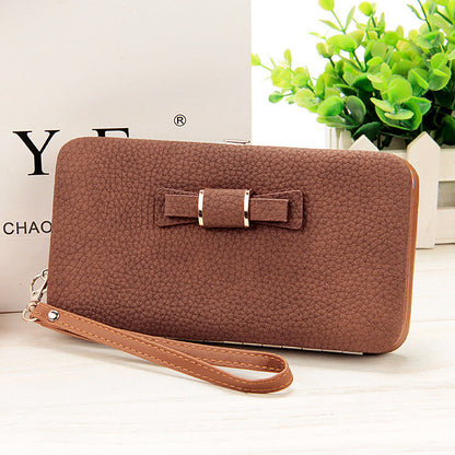 Slim Clutch Purse - Multi-Slot Long Wallet & Phone Holder
