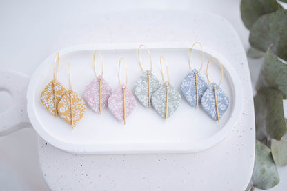 Clay Earrings | In Bloom Hoops | In Bloom Collection