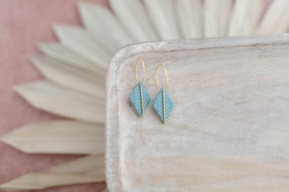 Clay Earrings | Desert Diamond Hoops | Desert Collection