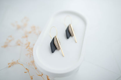 Clay earring | Wild Stacked Hoops | Wild Collection