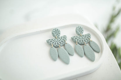 Clay Earrings | Boho Dangles | Earth+Sky Collection