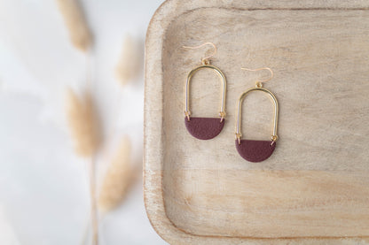 Clay Earrings | Arch Dangles | All Things Fall Collection