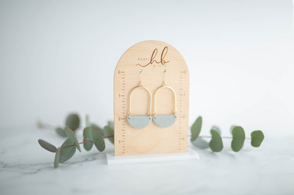 Clay Earrings | Arch Dangles | Spring Fling Collection