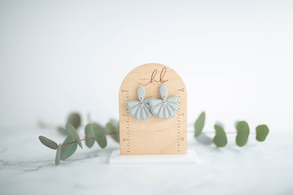 Clay Earrings | Boho Floral Dangles | Spring Fling Collection