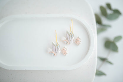 Clay Earrings | Spring Fling Bird Hoops | Spring Fling Collection