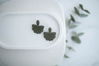 Clay Earrings | Boho Floral Dangles | Spring Fling Collection