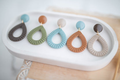Clay Earrings | Cowgirl Dangles | Cozy Cowgirl Collection