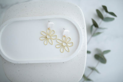 Clay Earrings | Groovy Spring Daisies| Spring Fling Collection