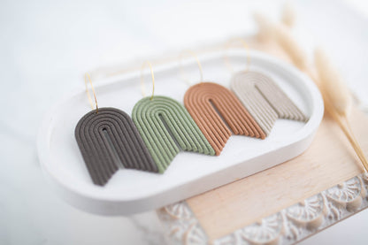 Clay Earrings | Cozy Arches | Cozy Cowgirl Collection