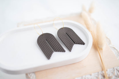Clay Earrings | Cozy Arches | Cozy Cowgirl Collection