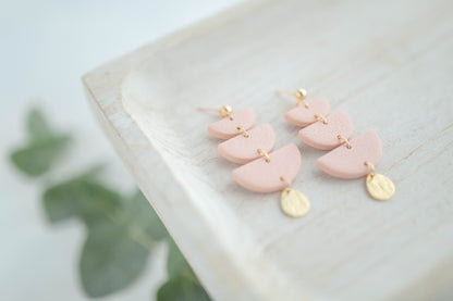 Clay earring | Tiered Dangles | Garden Collection
