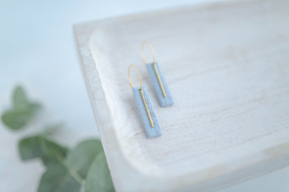 Clay earring | Flower Garden Hoops | Garden Collection