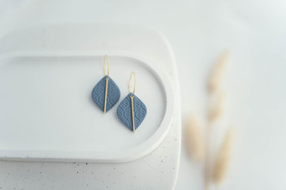 Clay Earrings | Fall Hoops | Autumn Vibes Collection