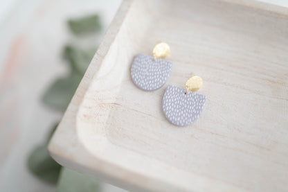 Clay earring | Polka Dot Dangles | Garden Collection