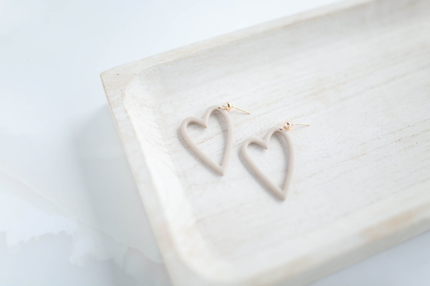 Clay Earrings | Heart Dangles | Lover Era Collection
