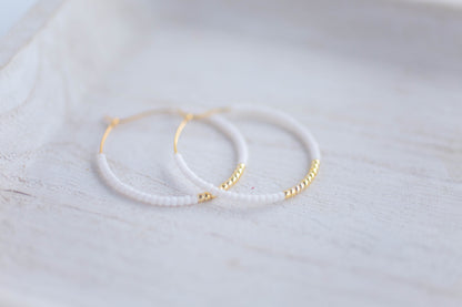 Beaded Earrings | Lover Hoops | Lover Era Collection