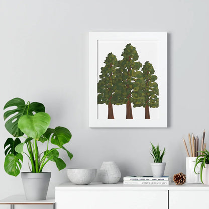 Coastal Redwood Framed Print – Wall Art