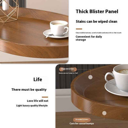 Side Table Small Coffee Table Mobile Tea Table Mini Sofa Side Cabinet