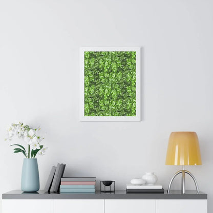 Aglaonema Pictum Framed Print – Botanical Wall Art