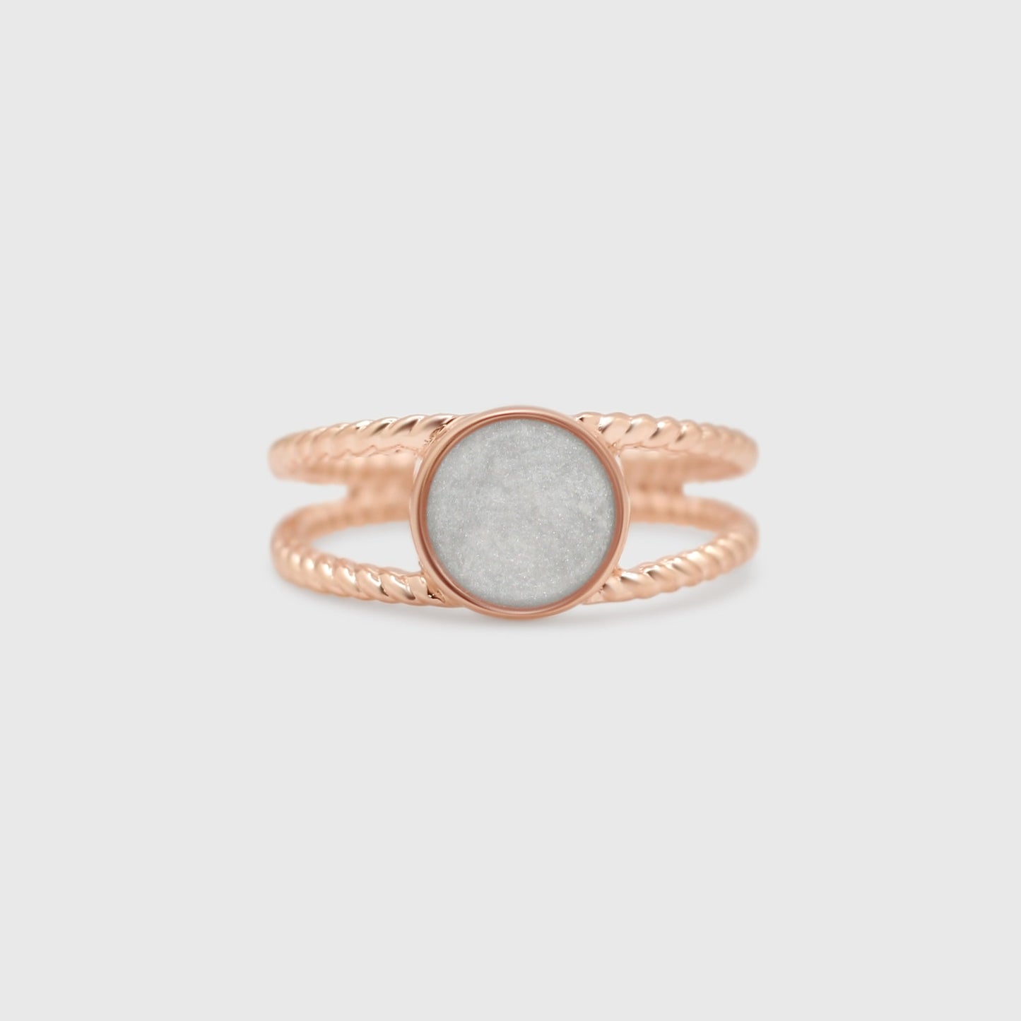 Double Rope Band Ring