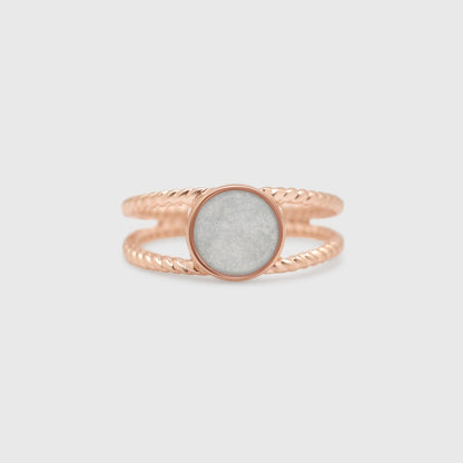 Double Rope Band Ring