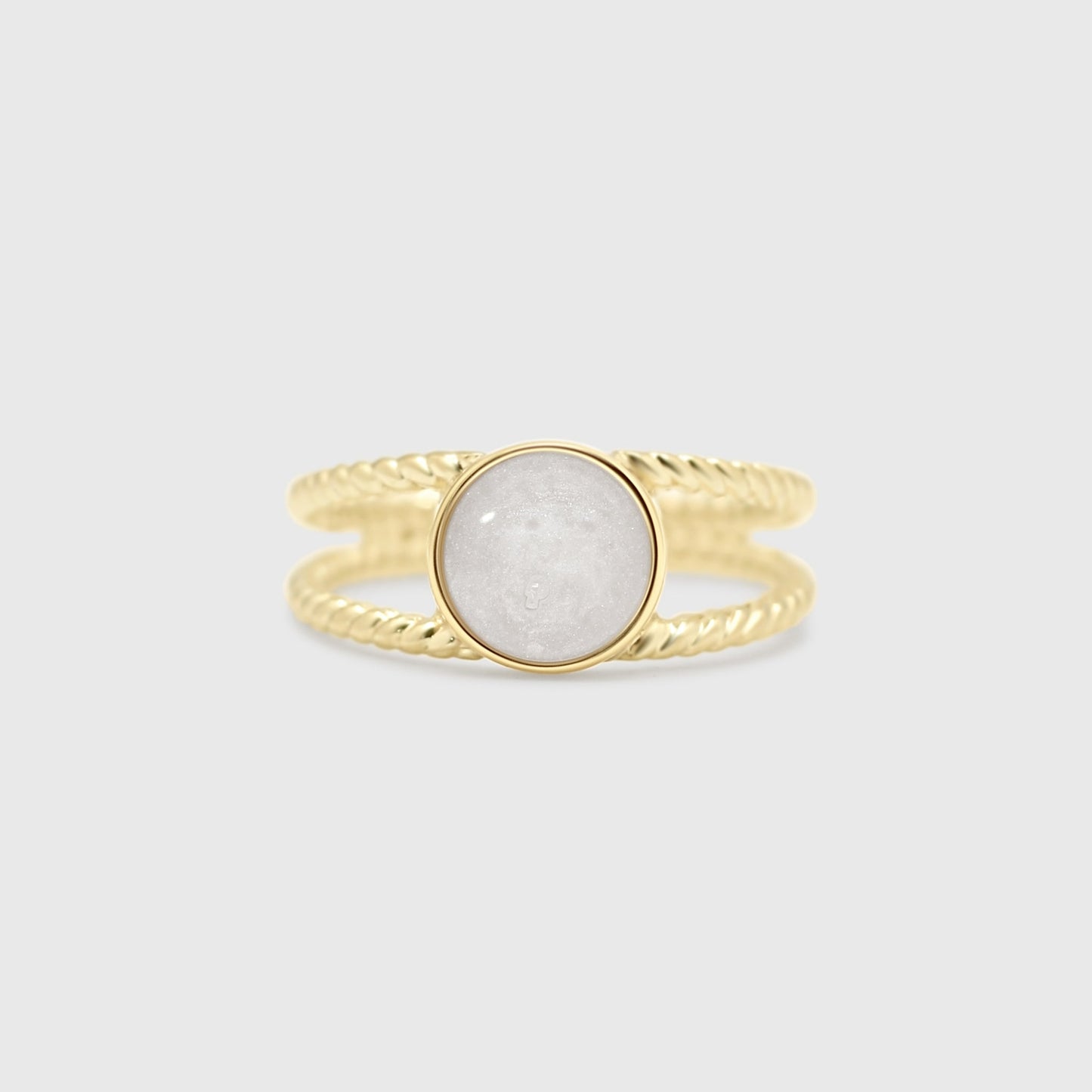 Double Rope Band Ring