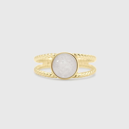 Double Rope Band Ring