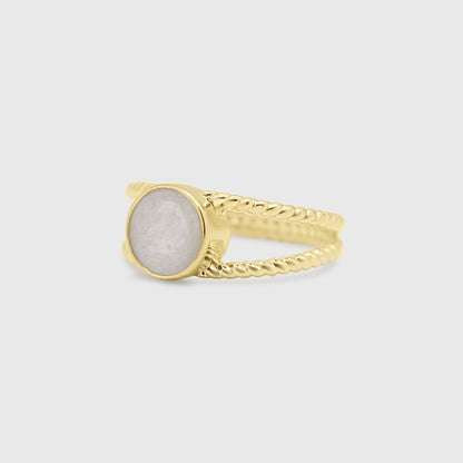Double Rope Band Ring