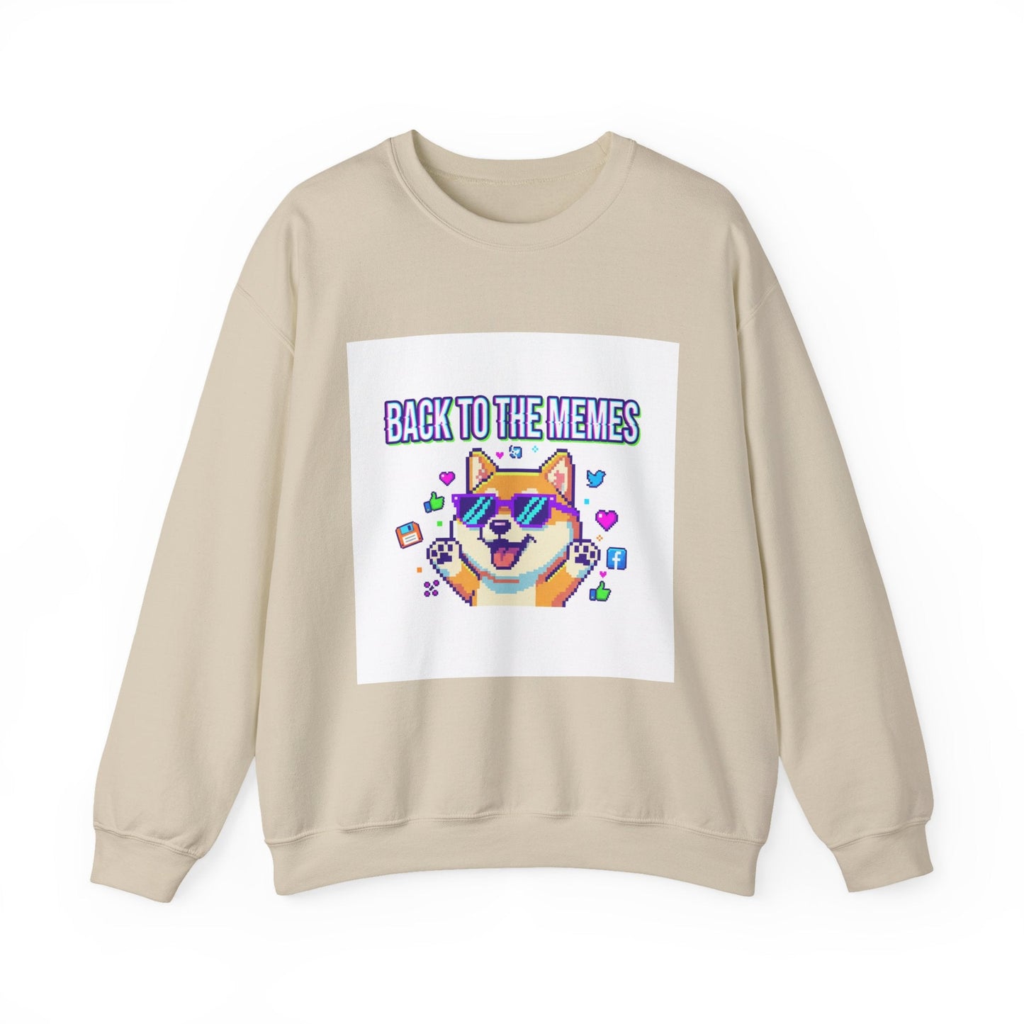 Back to the Memes Sweatshirt | 2000s Internet, meme throwback, nostalgia humor
