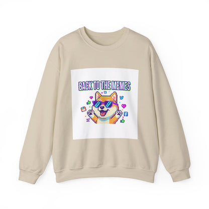 Back to the Memes Sweatshirt | 2000s Internet, meme throwback, nostalgia humor