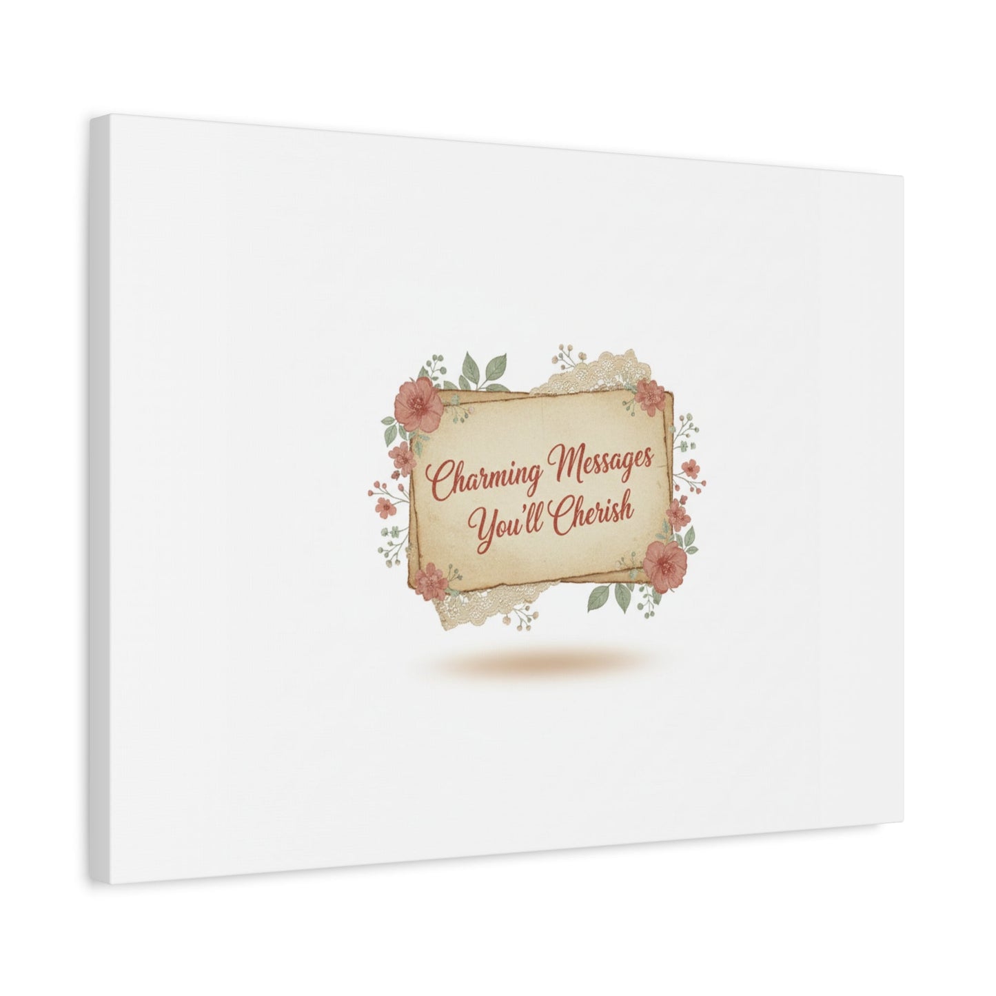 Love Letter Collage Canvas, Vintage Letter Art, Wax Seal Romance Print