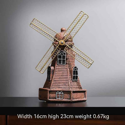 Modern Minimalist Creative Lighthouse Windmill Desktop Decoration