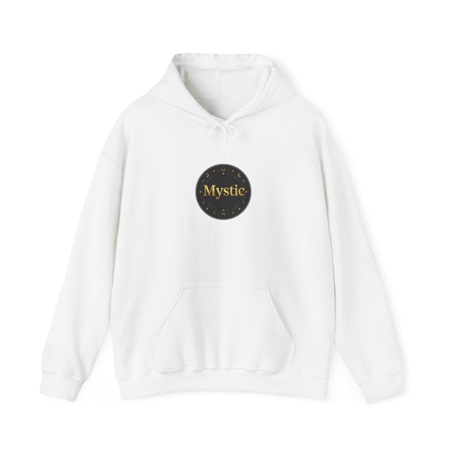 Mystic circle occult type Hoodie | tarot typography, esoteric print