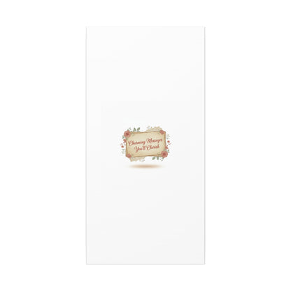 Love Letter Collage Canvas, Vintage Letter Art, Wax Seal Romance Print