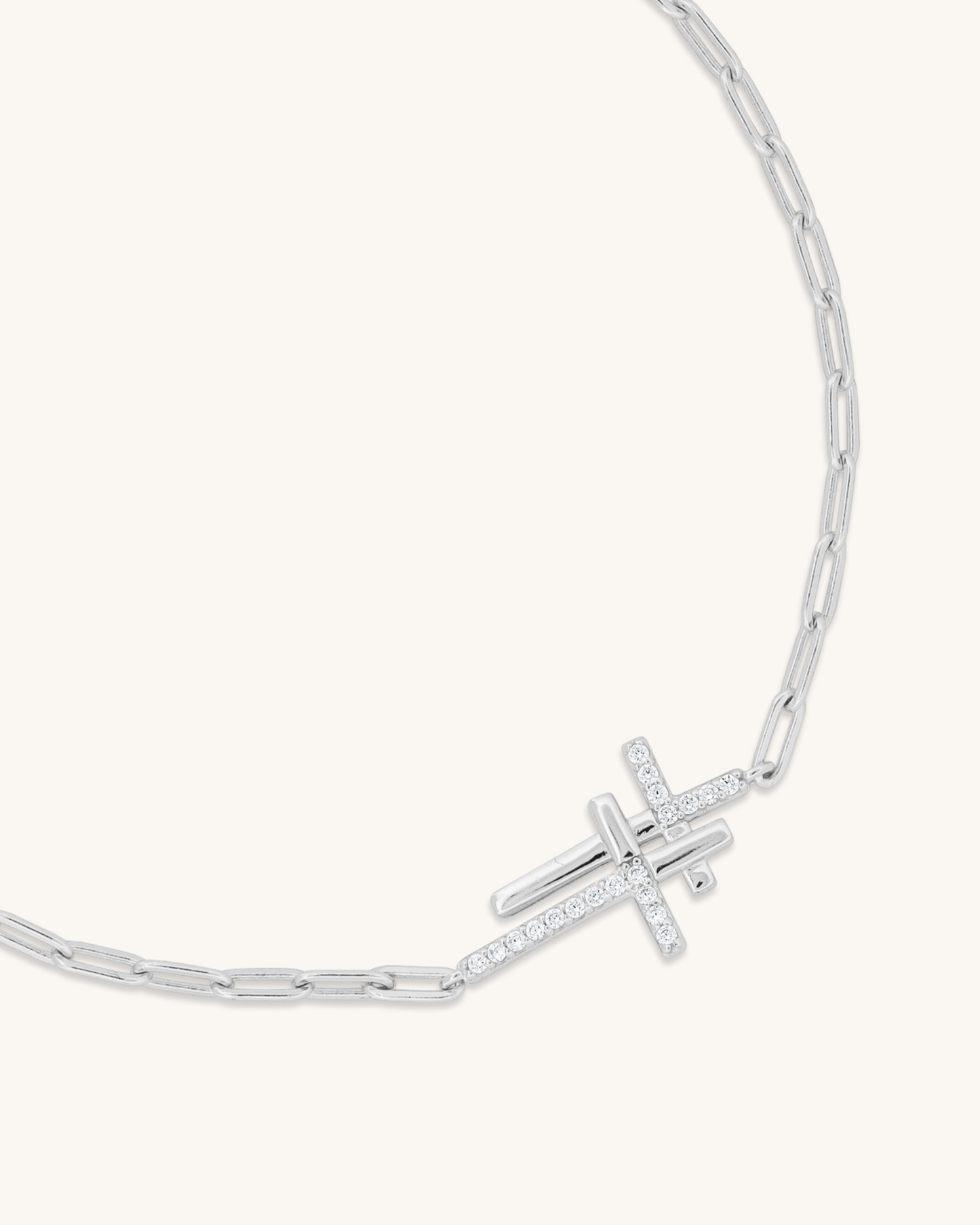 Double Cross Bracelet