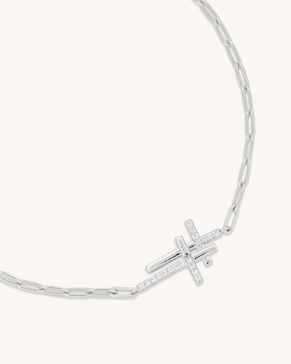 Double Cross Bracelet
