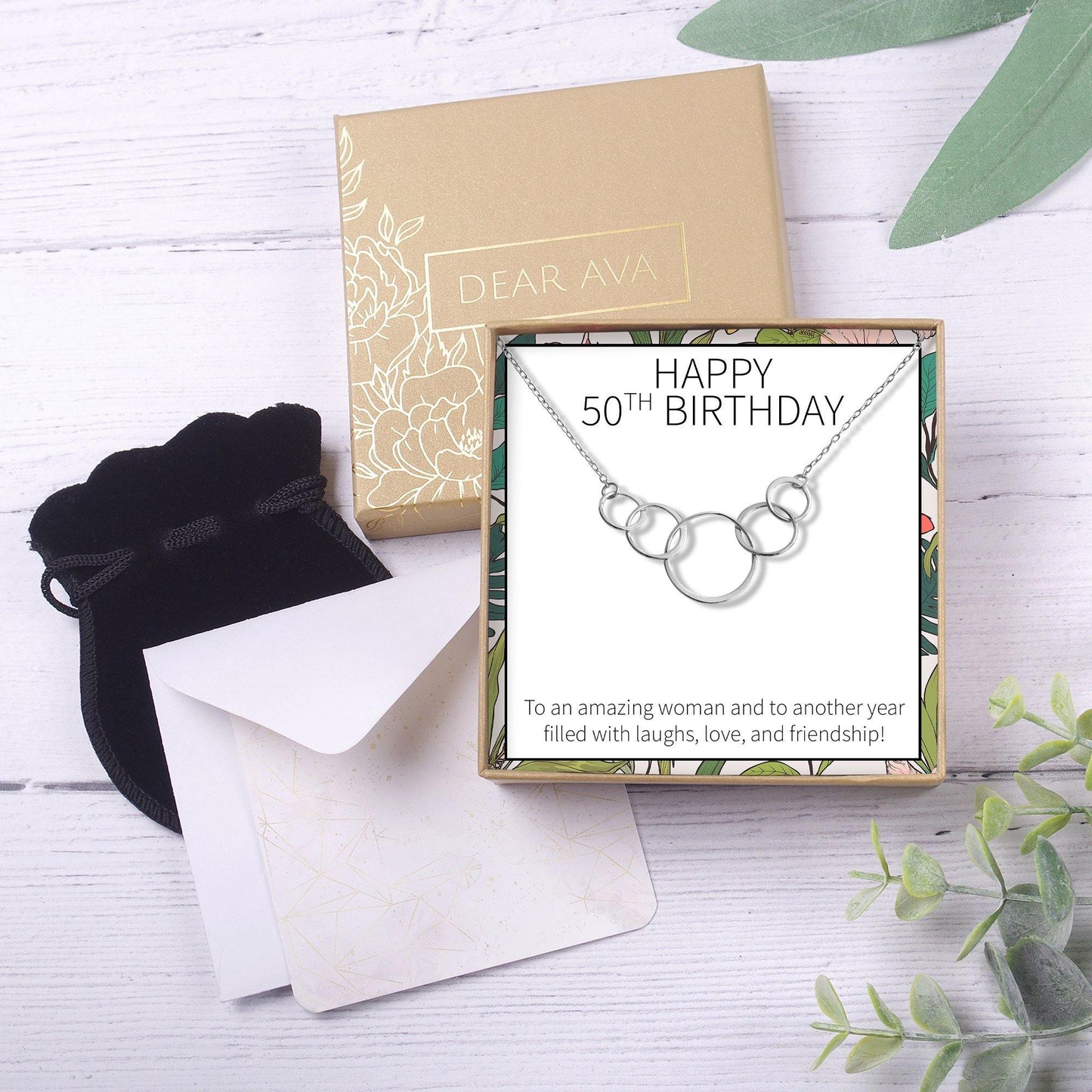 50th Birthday Necklace