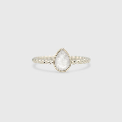 Teardrop Rope Ring