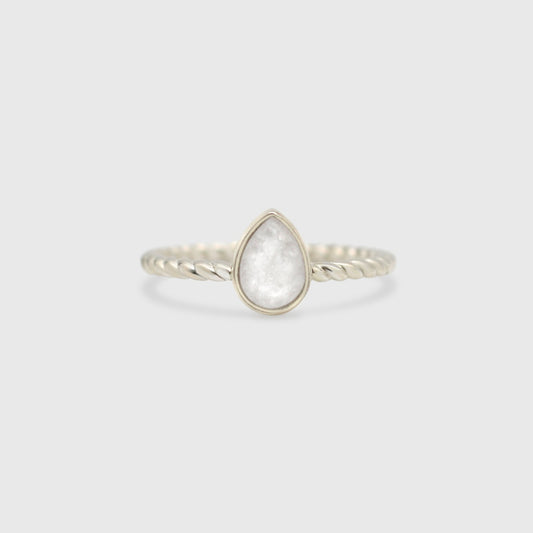 Teardrop Rope Ring