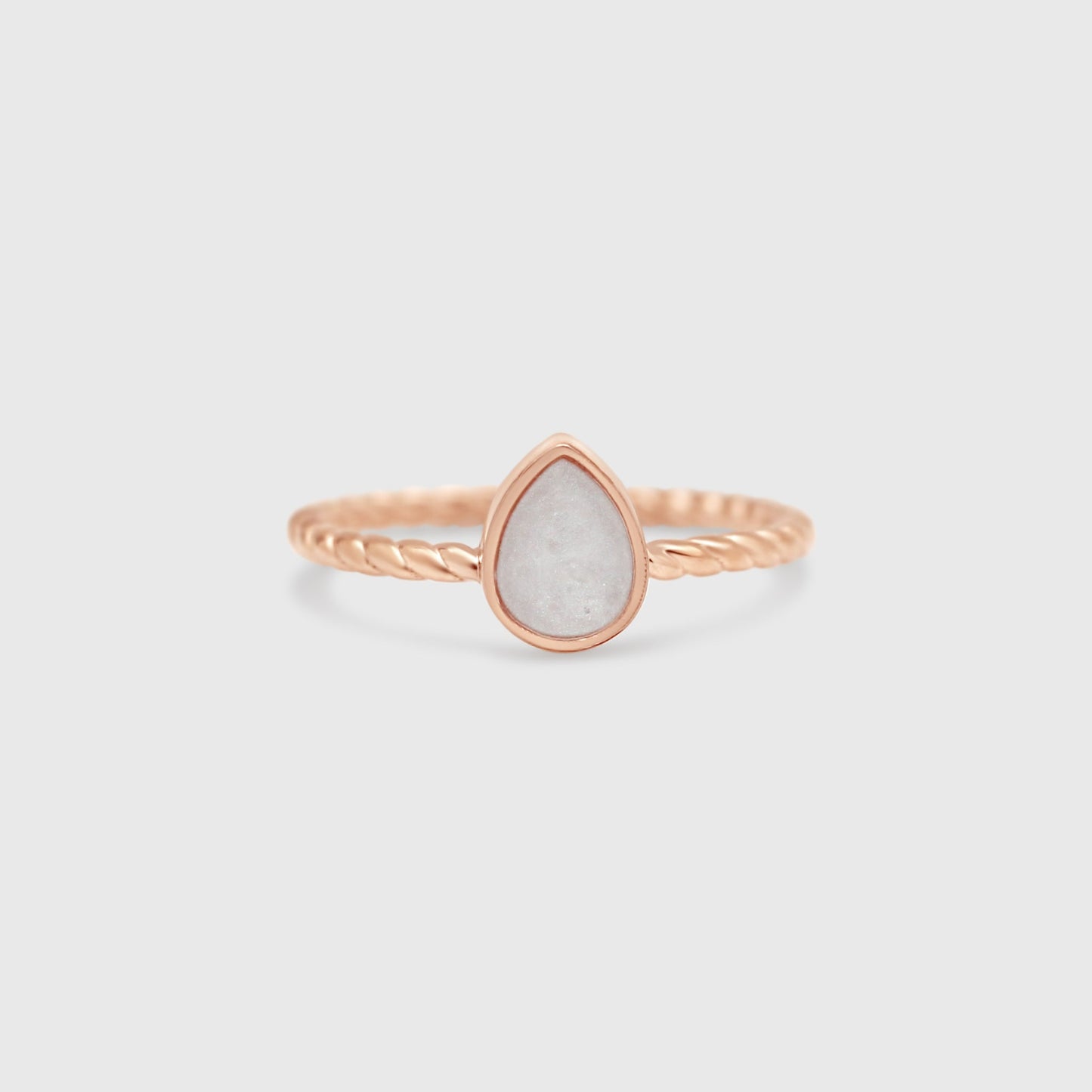 Teardrop Rope Ring