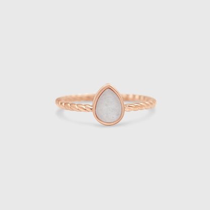 Teardrop Rope Ring