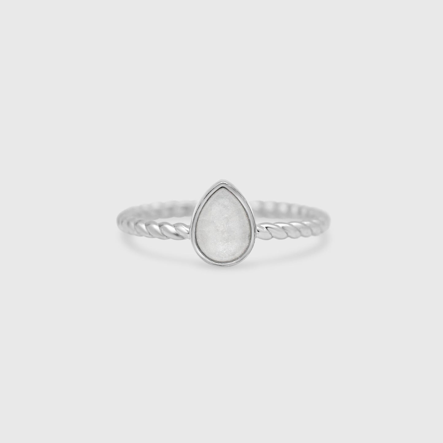 Teardrop Rope Ring