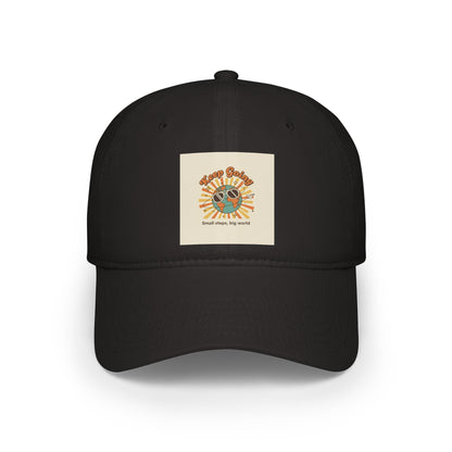 Keep Going: Small Steps, Big World Motivational Cap