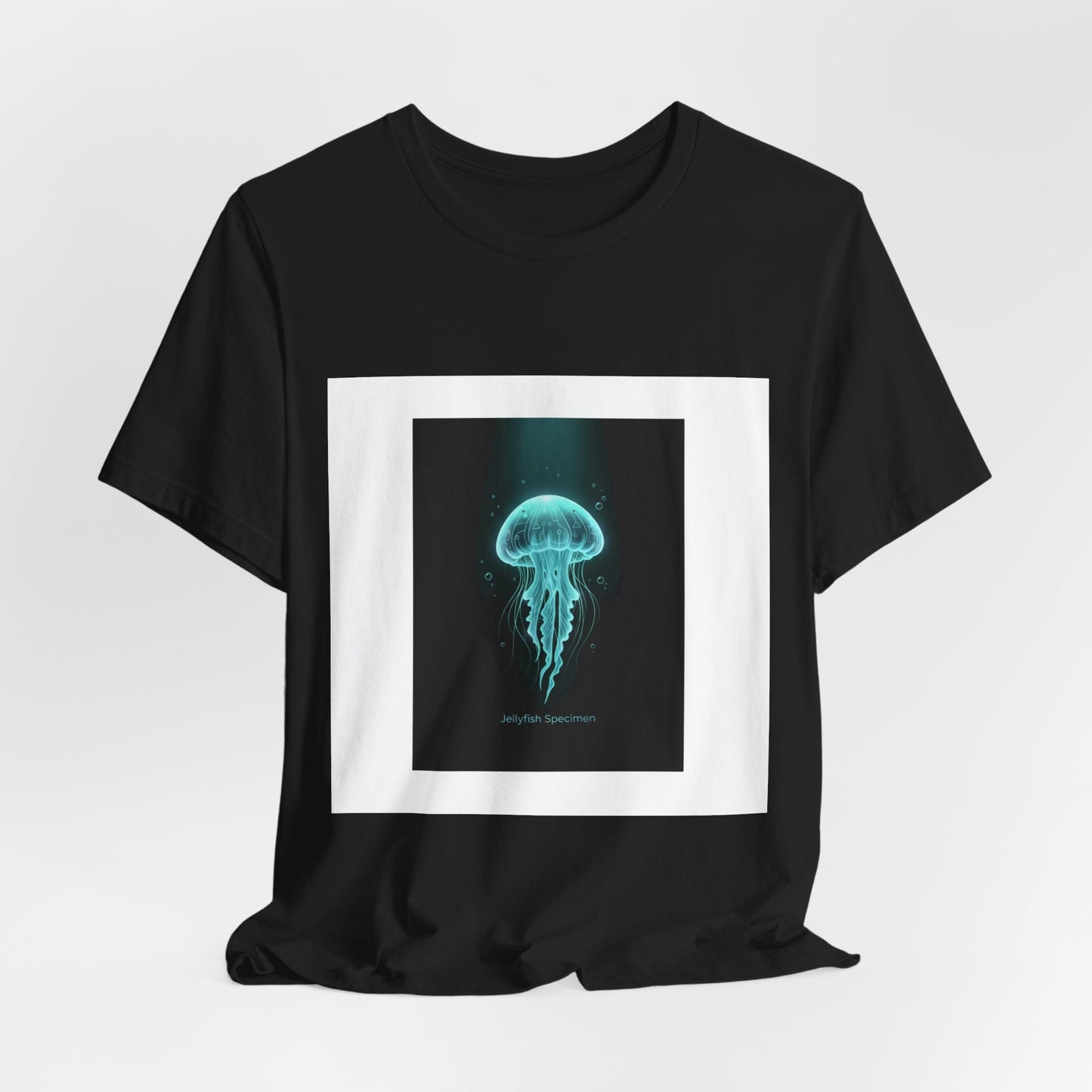 Jellyfish Specimen T-Shirt | Bioluminescent Deep Sea Graphic Tee