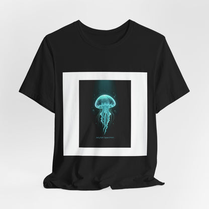 Jellyfish Specimen T-Shirt | Bioluminescent Deep Sea Graphic Tee